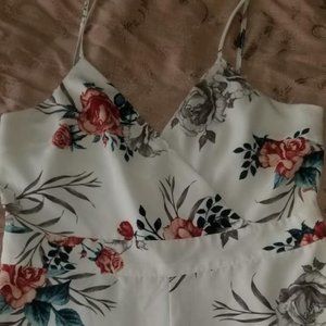 Large Guess Jumpsuit, Floral pattern